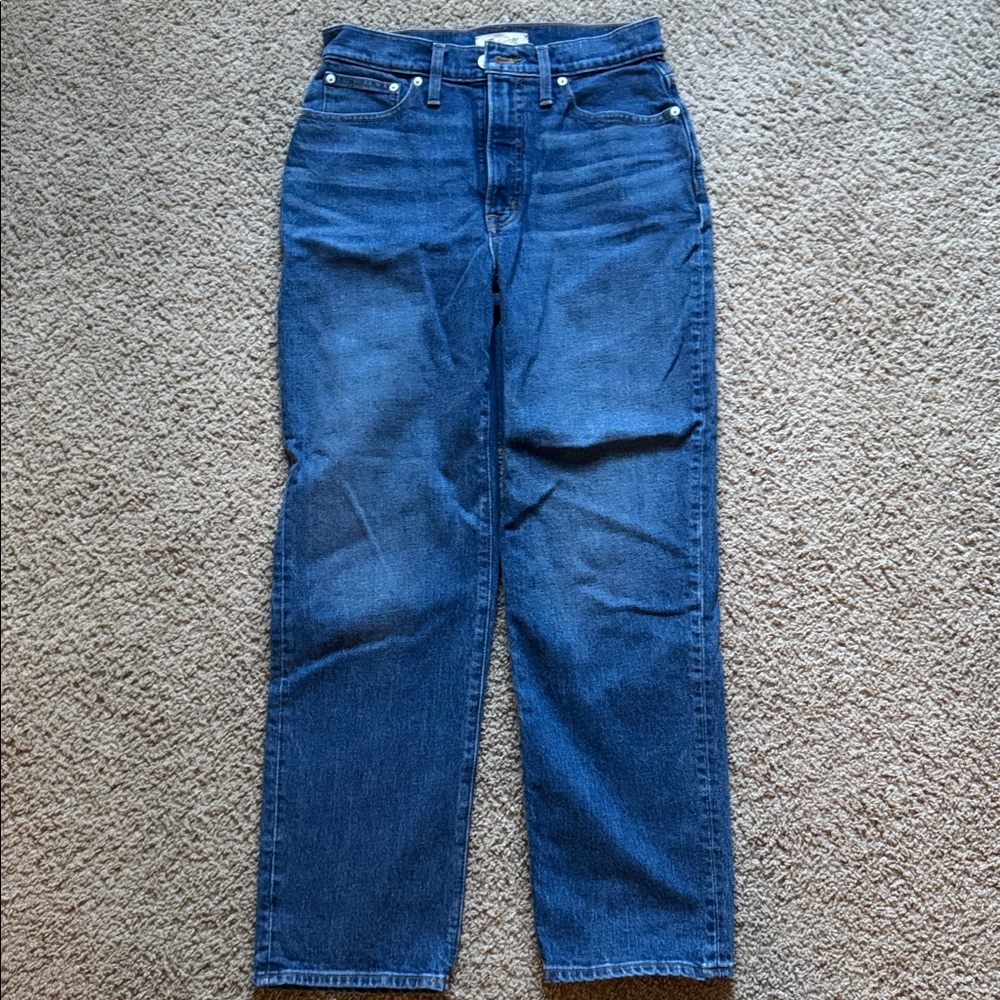 Madewell perfect vintage straight Jean